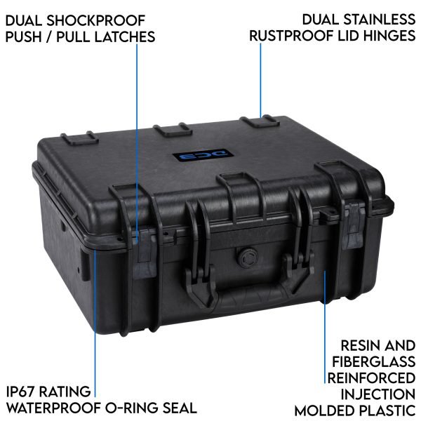 DCB Element 4795F Waterproof Utility Case With Foam Insert - Image 2