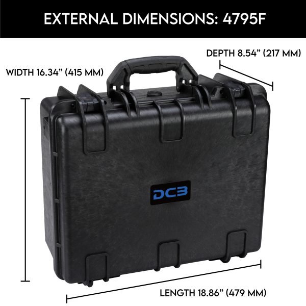 DCB Element 4795F Waterproof Utility Case With Foam Insert - Image 5