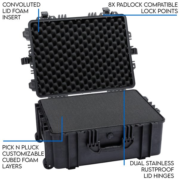 DCB Element 6104F Waterproof Utility Case With Foam Insert - Image 3