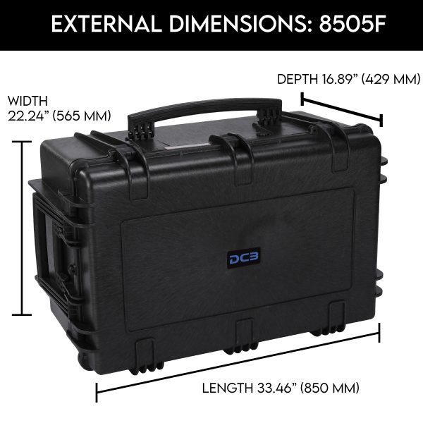 DCB Element 8505F Waterproof Utility Case With Foam Insert - Image 5
