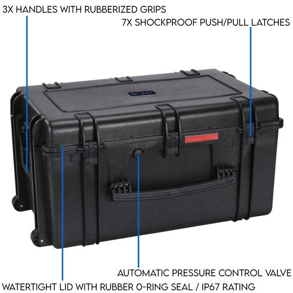 DCB Element 8505F Waterproof Utility Case With Foam Insert - Image 2
