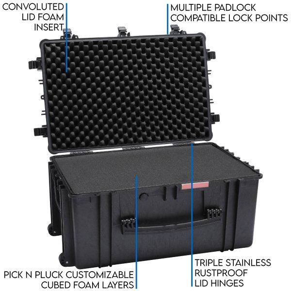 DCB Element 8505F Waterproof Utility Case With Foam Insert - Image 3