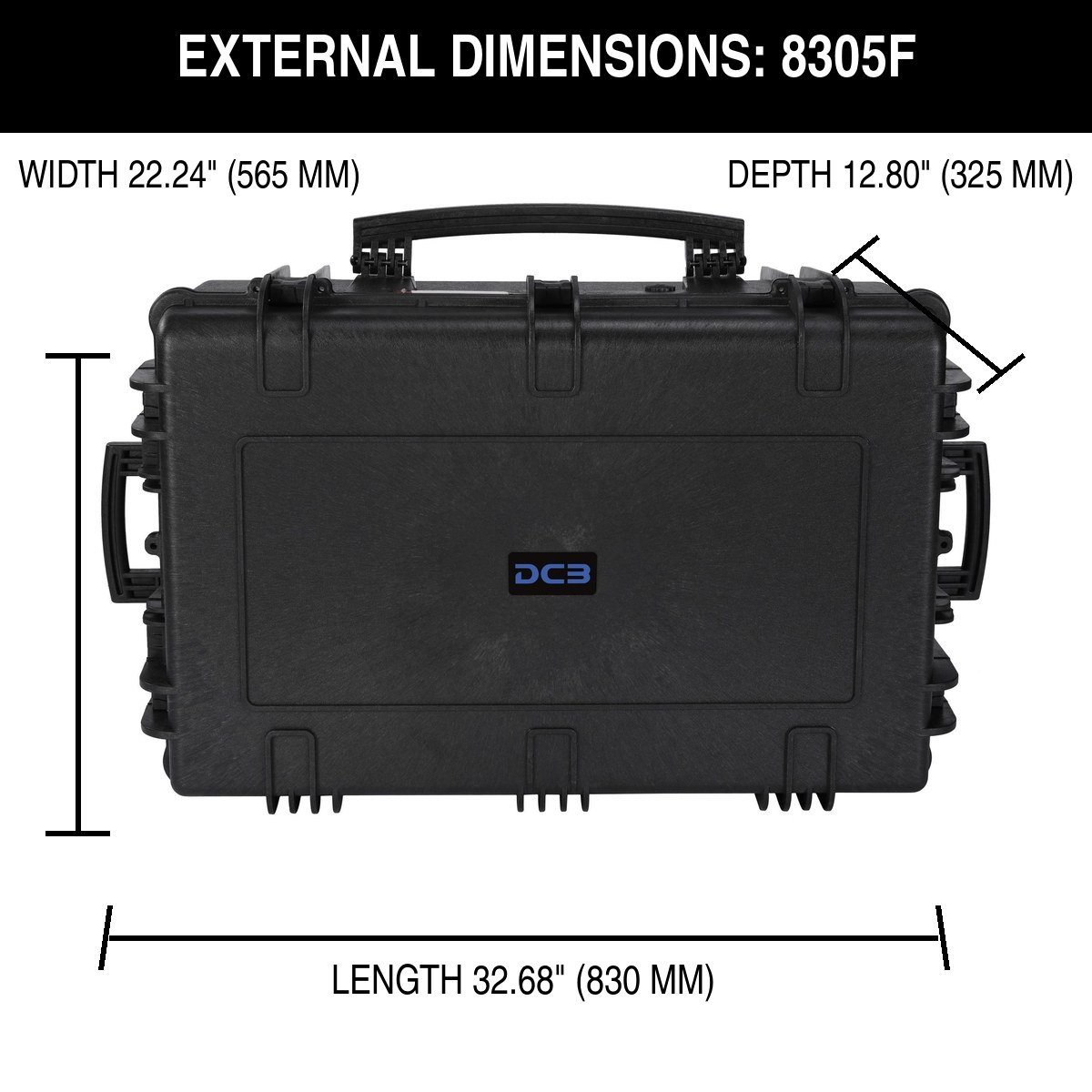 DCB Element 8305F external dimensions